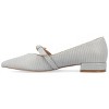 Journee Collection Womens Cait Textured Material Slip On Mary Jane Flats - 2 of 4