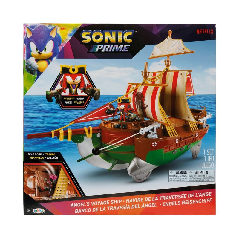Sonic the Hedgehog Prime Angel&#39;s Voyage Ship Action Figure Playset, 3 of 10