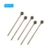 Unique Bargains Brass DIY Craft Jewelry Making Round Ball Head Pins 200 Pcs - 3 of 4