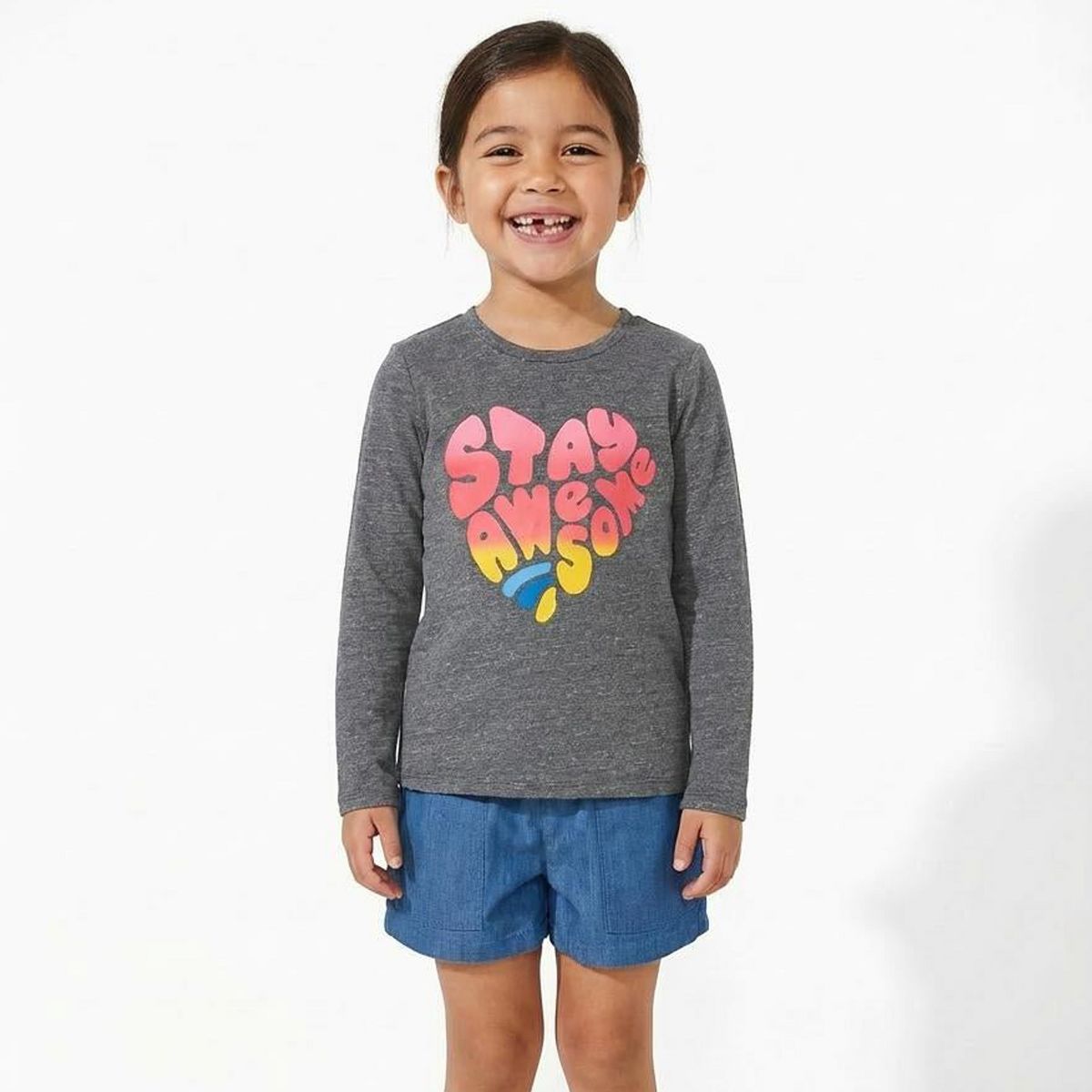 Rockets of Awesome Stay Awesome Tee for Girls - thumbnail 2