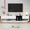 TIRAMISUBEST Sleek TV Stand with Perfect Storage Solution, Two-tone Media Console for TVs Up to 80'', Functional TV Cabinet with Versatile Compartment - 2 of 4