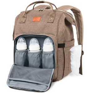 KeaBabies Original Diaper Bag Backpack, Multi Functional, Water-resistant, Large Baby Bags for Girls, Boys - 1 of 4