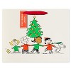 American Greetings 9.75"x4"x7.75" Peanuts Cub Vogue Skaters and Tree - 2 of 4