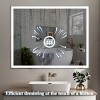 LED Bathroom Vanity Mirror, Mirror Wall Mounted djustable White/Warm/Natural Lights Anti-Fog Touch Switch with Memory Modern Smart - 2 of 4