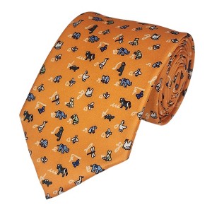 Men's Animal Printed Design 100% Micro Fiber 3.25" W x 58" L Necktie - 1 of 3