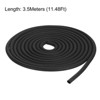 Unique Bargains Solid Foam Rubber Round Soundproof DIY Weather Seal Strip - 3 of 4