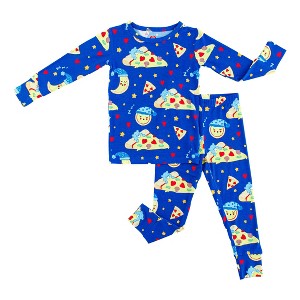 Birdie Bean Care Bears™ Bedtime Pizza 2-Piece PJ: LONG - 1 of 4