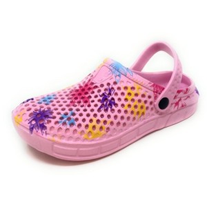 JEFFRICO Womens Clogs Breathable Lightweight Slip On Flower Clogs Comfort Garden Shoes - 1 of 4