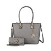 MKF Collection Vanessa Women's Fashion Tote & Wallet Set Handbag by Mia K - 2 of 4