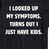 Men's - Instant Message - Looked Up Symptoms Short Sleeve Graphic T-Shirt - 2 of 4