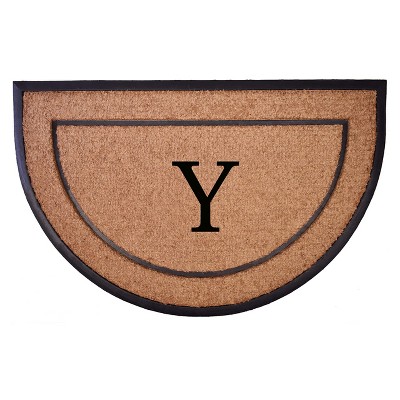 Calloway Mills 106573048Y The General Monogram Doormat 30 In. x 48 In. Letter Y