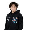 Superman Back Print Oversized Graphic Adult Black Long Sleeve Hoodie - 2 of 4