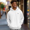 Dalix Astronaut Embroidery Relaxed Hoodie Soft Fleece Sweatshirt Fit Lounge Mens - 3 of 4