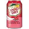 Canada Dry Cranberry Ginger Ale Soda - 12 Fl Oz Can (Pack of 15) - 3 of 4