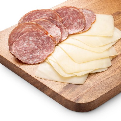 Uncured Genoa Salami and Provolone Cheese - 6oz - Good &#38; Gather&#8482;