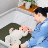 Sweet Jojo Designs Boy, Girl, Gender Neutral Baby Bassinet Fitted Sheets Set Woodland Camo Green 2pc - 4 of 4