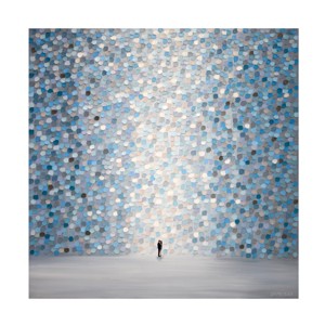 Ekaterina Ermilkina 'Ermilkina Kiss In the Moonlight Oil' Canvas Art - 1 of 4