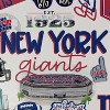 NFL New York Giants Loco Fan Large Serving Tray with Handle - 2 of 3