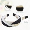 Unique Bargains Women's Fashion Color Block Knotted Wide Headband 1.57" Width 1 Pc - 4 of 4