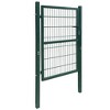 vidaXL 2D Fence Gate (Single) Green 41.7"x66.9" - 2 of 4