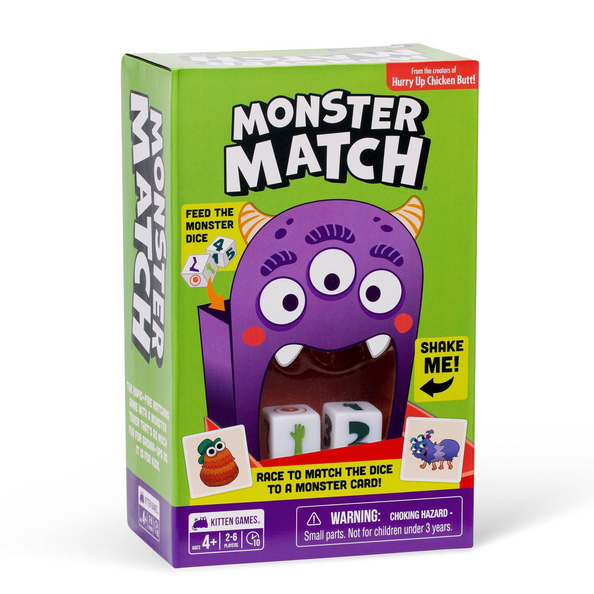 Kitten Games Monster Match Board Game