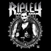 Mens WWE Ripley Black and White Photo Long Sleeve Shirt - 2 of 4