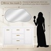 Beautyolove Irregular Aluminum Alloy Framed Wall Mirror Asymmetrical Wall Mirror - 4 of 4