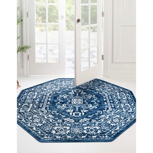 Unique Loom Boston Collection Area Rug - Medallion - 1 of 4