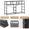 Whizmax 10-Drawer Multifunctional TV Stand & Dresser with Metal Frame | Space-Saving Bedroom Storage Organizer for Clothes & Media - 4 of 4