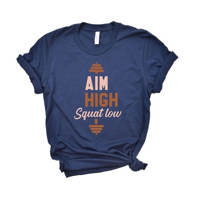 Simply Sage Market Women's Aim High Squat Low Short Sleeve Graphic Tee