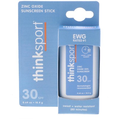 Think Thinksport SPF30 Sunscreen Stick, 0.64 oz