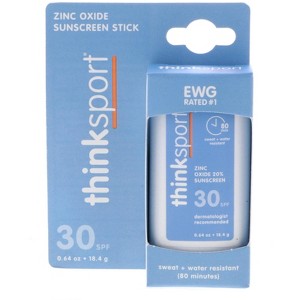 Think Thinksport SPF30 Sunscreen Stick, 0.64 oz - 1 of 4