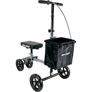 KneeRover ULTRA Knee Walker - Lightweight Economy Steerable Knee Scooter in Platinum Gray - 1 of 4