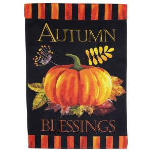 Northlight Autumn Blessings Fall Harvest Outdoor Garden Flag - 18" x 12.5" - 1 of 4