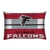 NFL Atlanta Falcons Heathered Stripe Queen Bed in a Bag - 3pc - image 3 of 3