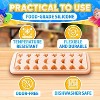 JDICTION 24-Cavity Silicone Ice Cube Tray with Lid, Star Moon Heart Shape Mold, Food Safe Flexible & Easy Release - 4 of 4