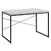 PAGED 42" Home Office Desk Simple Modern Computer Desk with Storage and Pull-Out Desktop for Study - 2 of 4