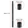 Unique Bargains Aluminum Alloy 25.4x450 Bicycle Seat Post with Scale Mark Black 1 Pc - image 3 of 4