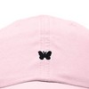Dalix Lil Butterfly Embroidered Cotton Cap Outdoor Dad Hat Womens - 2 of 4
