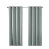 MAYEERTY Only 1 Pc Panel Printed Heathered Blackout Grommet Top Curtain Panel - 3 of 4