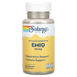 Solaray Activated Quercetin, Emiq, 50 mg, 30 VegCaps - 1 of 4