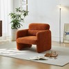GDFStudio Etta Modern Velvet Upholstered Chair with Support Pillow - 3 of 4