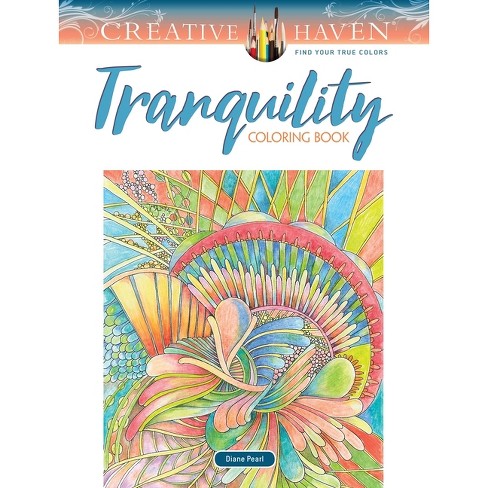 Tranquil Escapes Easy and Simple Adult Coloring Book for Stress