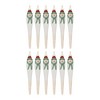 Melrose Snowman Drop Ornament (Set of 12) - 3 of 3