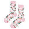 Watermelon Patterned Socks from the Sock Panda (Women's Sizes Adult Medium) - 2 of 3