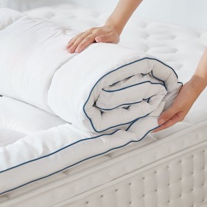Celeste Extra Thick Pillow Top Mattress Topper – Soft, Fluffy & Washable - 1 of 4