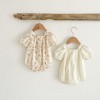 MyKids-USA Baby Girl Lovely Bow-Tie Short-Sleeved Onesies - 4 of 4