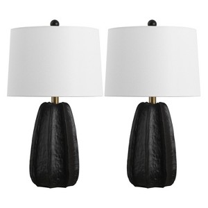 Marni 20.5" Table Lamp (Set of 2) - TBL4632 - Chocolate Brown - Safavieh - 1 of 4