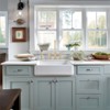 PROOX Double Handle Bridge Kitchen Faucet with Side Sprayer - 3 of 4