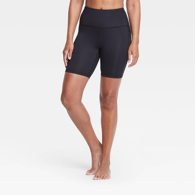 high waisted bike shorts womens